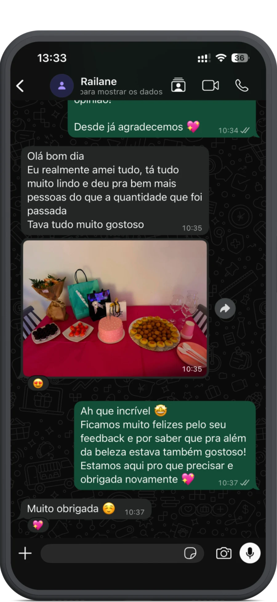 Feedback de Ricardo Almeida